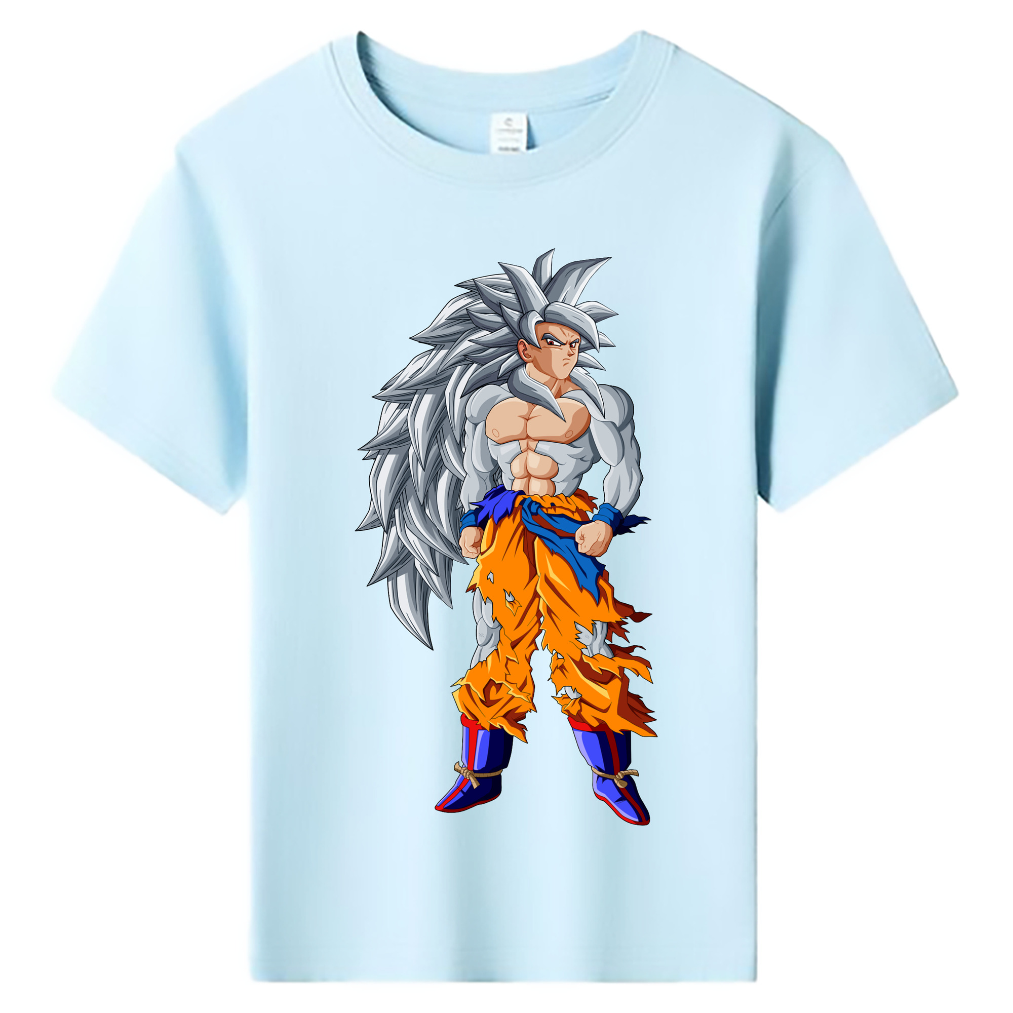 （画像用） ドラゴンボール 孫悟空（そん ごくう）Son Goku カカロット DRAGON BALL Kakarotto 綿100％キッズTシャツ（フロントプリント）